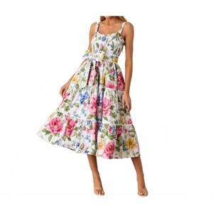NEW PROSPERINA darcy maxi dress in dream garden